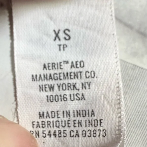 Aerie corduroy blue and white Varsity Jacket - Picture 5 of 8